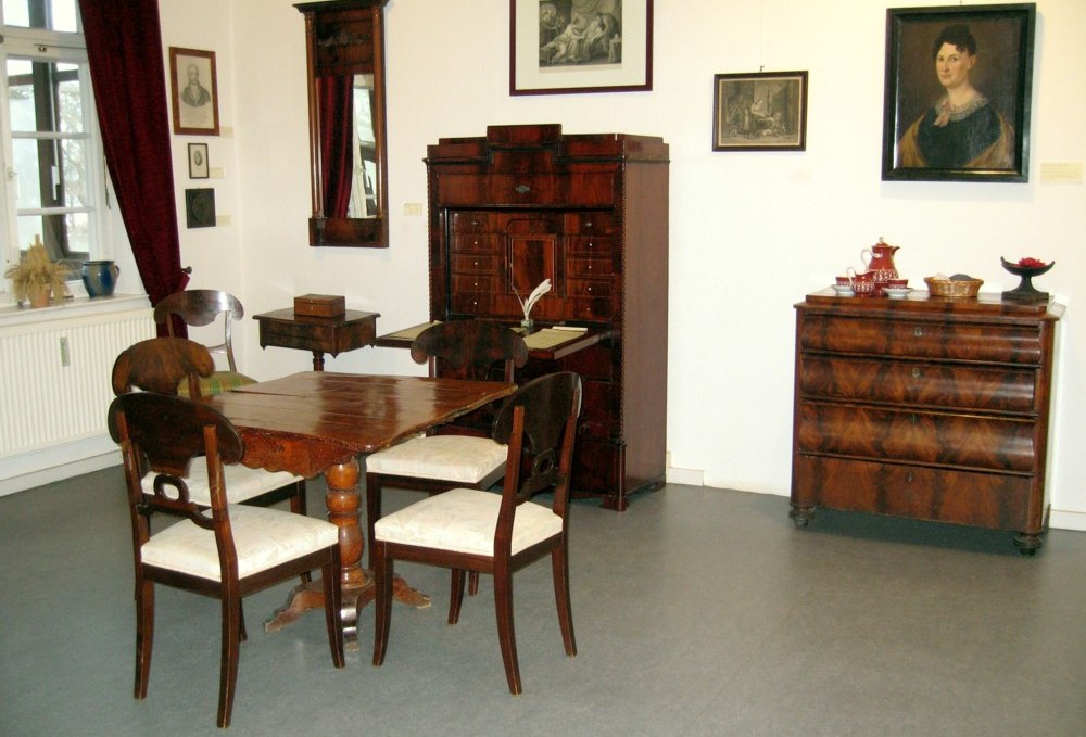 Zimmer von Thünen's wife Helene, © Thünen Museum Tellow