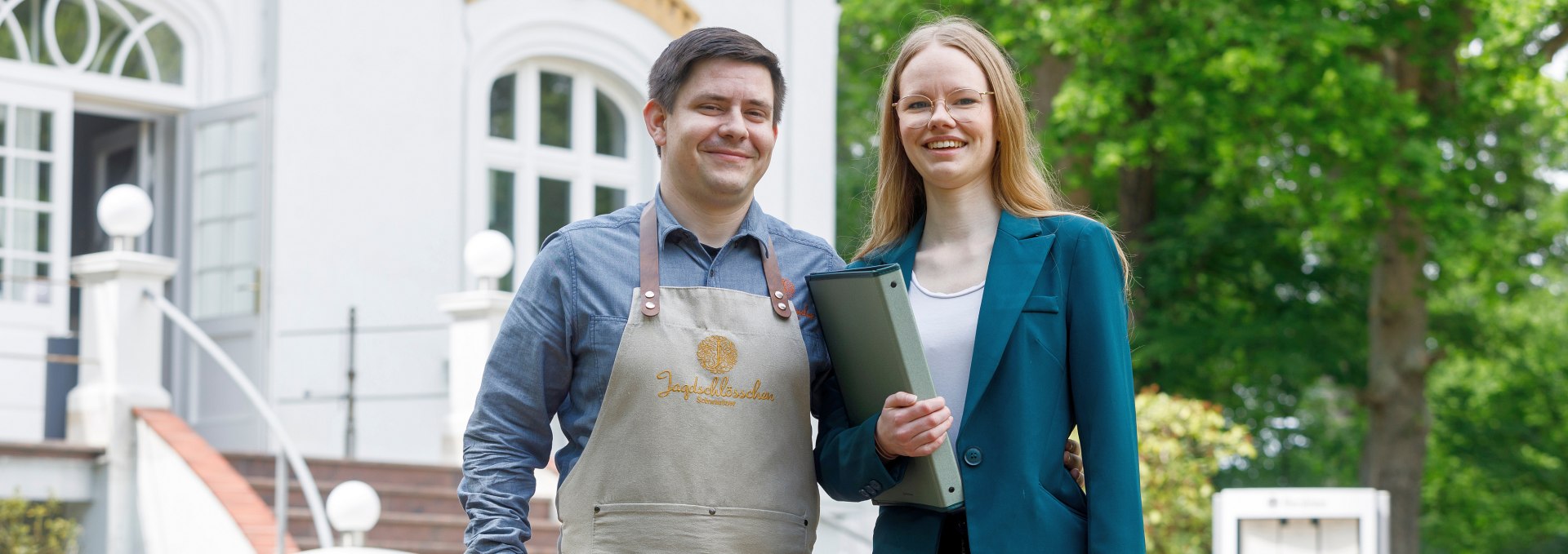 The hosts of the Jagdschlösschen Schwartow, © Jagdschlösschen Schwartow / Jan Haeselich