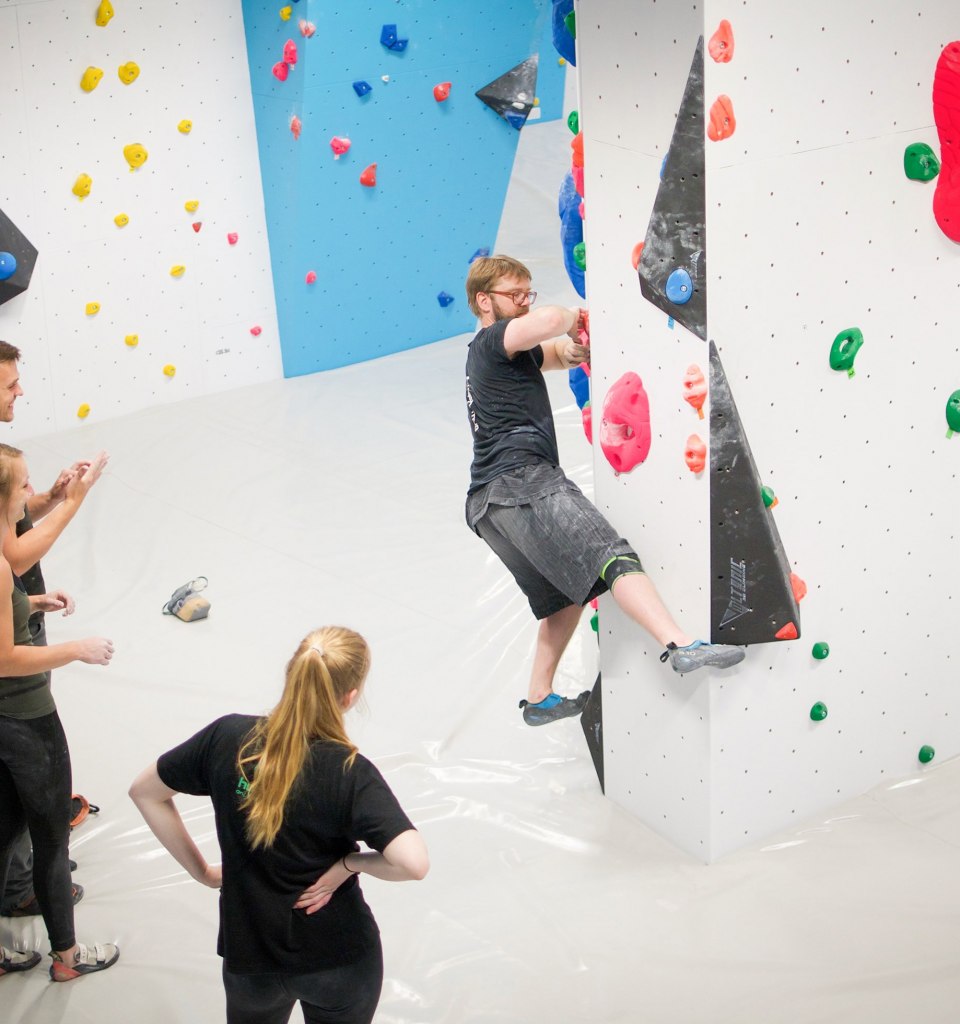 Great routes, lots of fun, great atmosphere - a hall full of new friends., © Felshelden