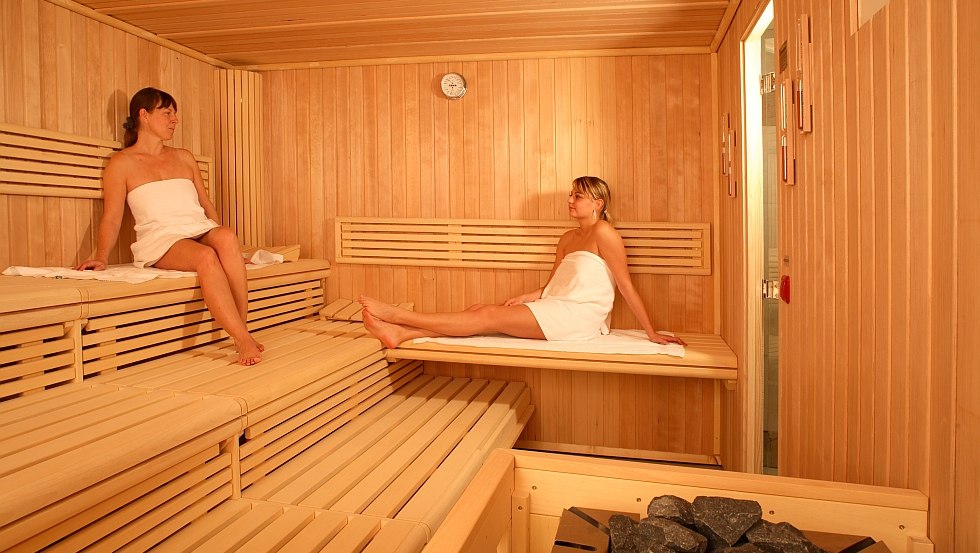 Wellness and sauna area in Hotel Atrium by the sea, © Hotel Atrium am Meer