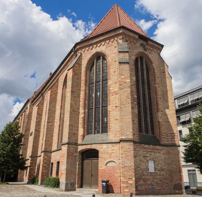 the Michaelisklosterkirche in the city center of Rostock, © Frank Burger