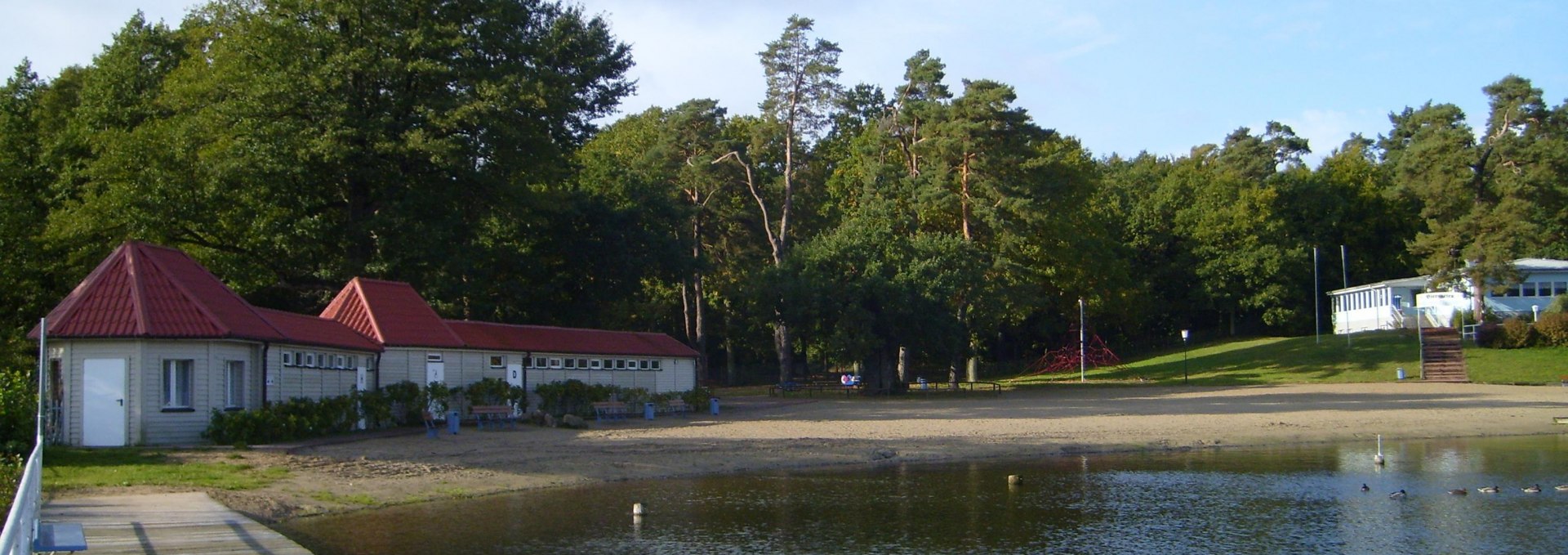 Beach bath at the Klostersee, © Stadt Dargun