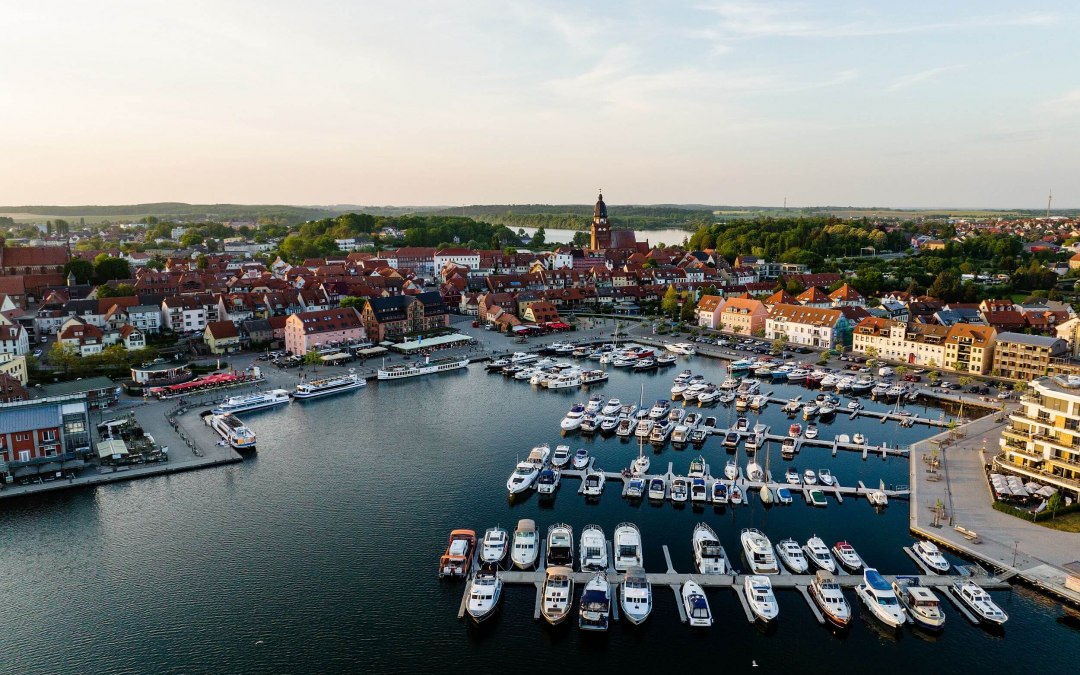 The port of Waren (Müritz), © TMV/Gänsicke