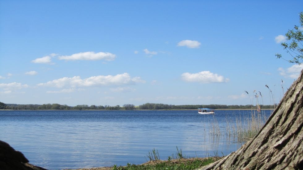 Teschow beach with view of the launch Regulus, © Jana Koch