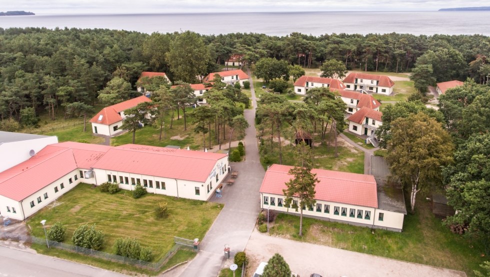Our youth village on the Baltic Sea beach, © Jugenddorf Wittow GmbH
