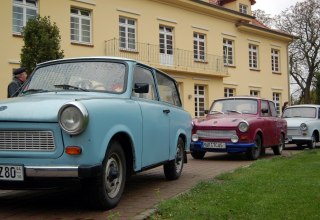 Castle tour with the Trabi, © M.Nitsche