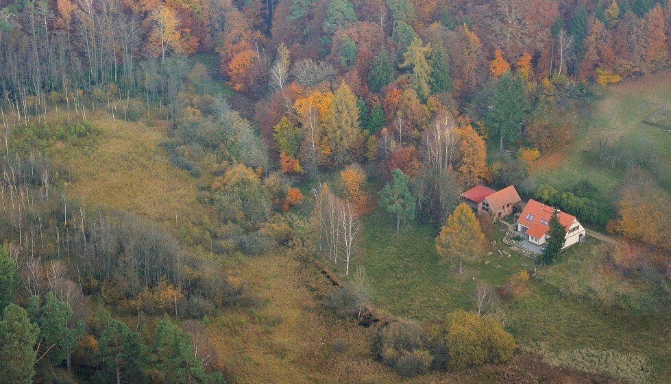 House location / apartments & NF gallery / aerial view, © RVF Roman-Vitt-Fotografie