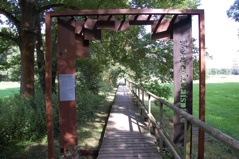 The entrance to the moor adventure trail., © Gabriele Skorupski