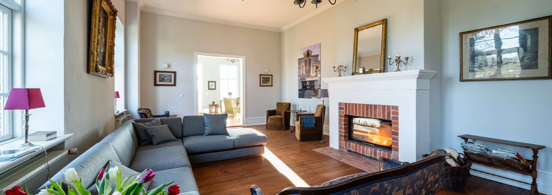 cozy fireplace room, © Alexander Rudolph