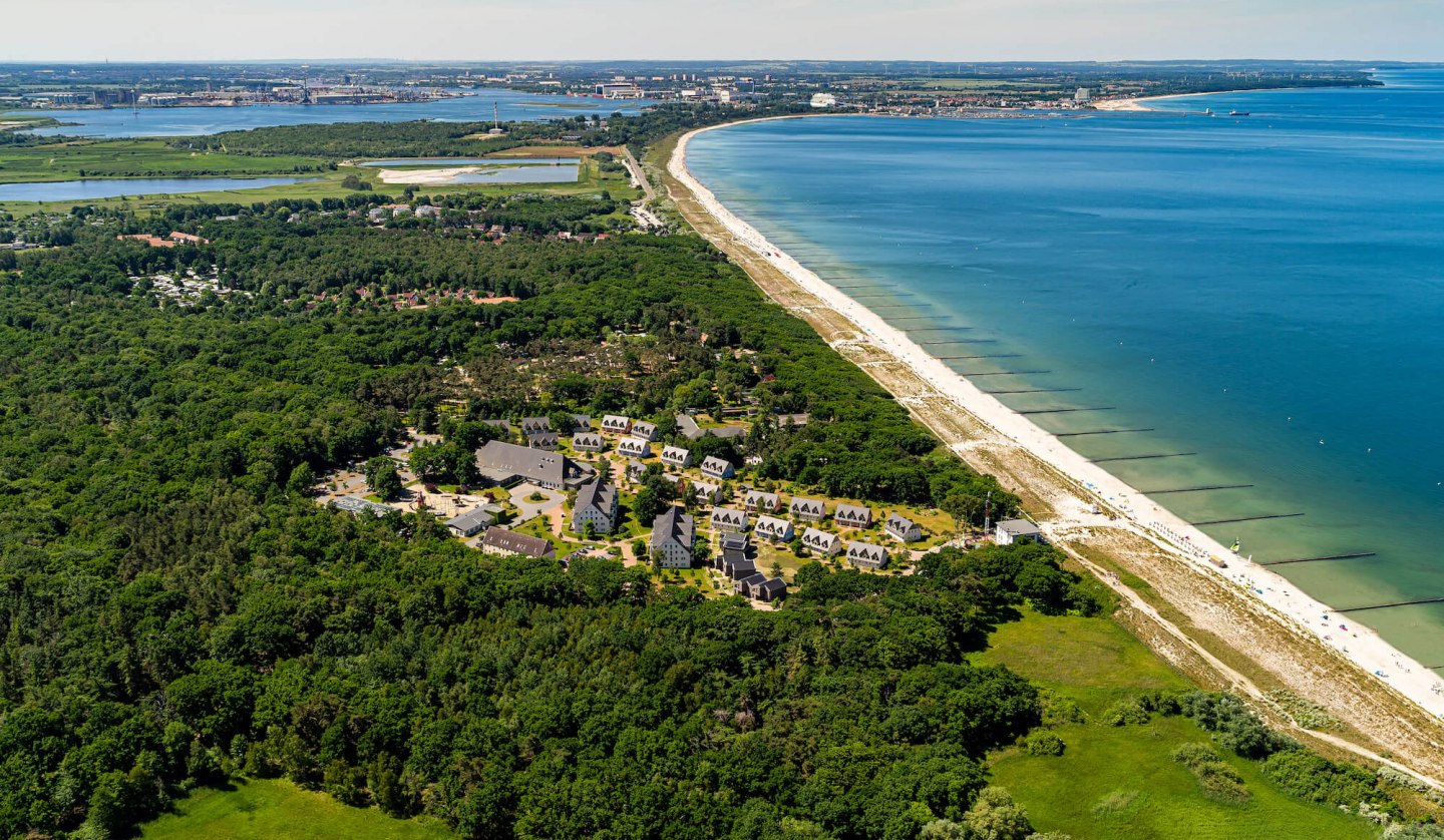 The StrandResort Markgrafenheide from the air, © Alexander Rudolph@DOMUSimages