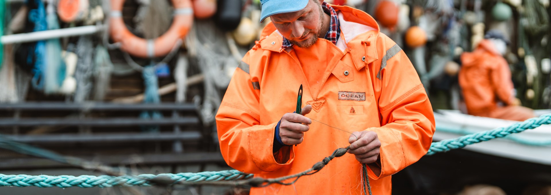 Florian Koldevitz is one of the last fishermen in Mönchgut, © TMV/Gross