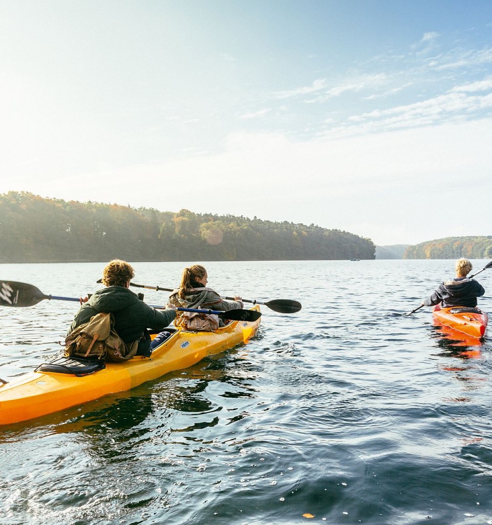 Get close to nature by canoe in the Mecklenburg Lake District, © TMV/Roth