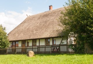 the listed half-timbered house in Reddelich, © Frank Burger