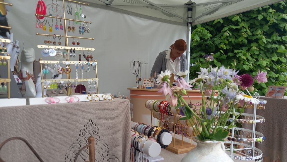 Small arts and crafts stall, © Kulturhof Letschow