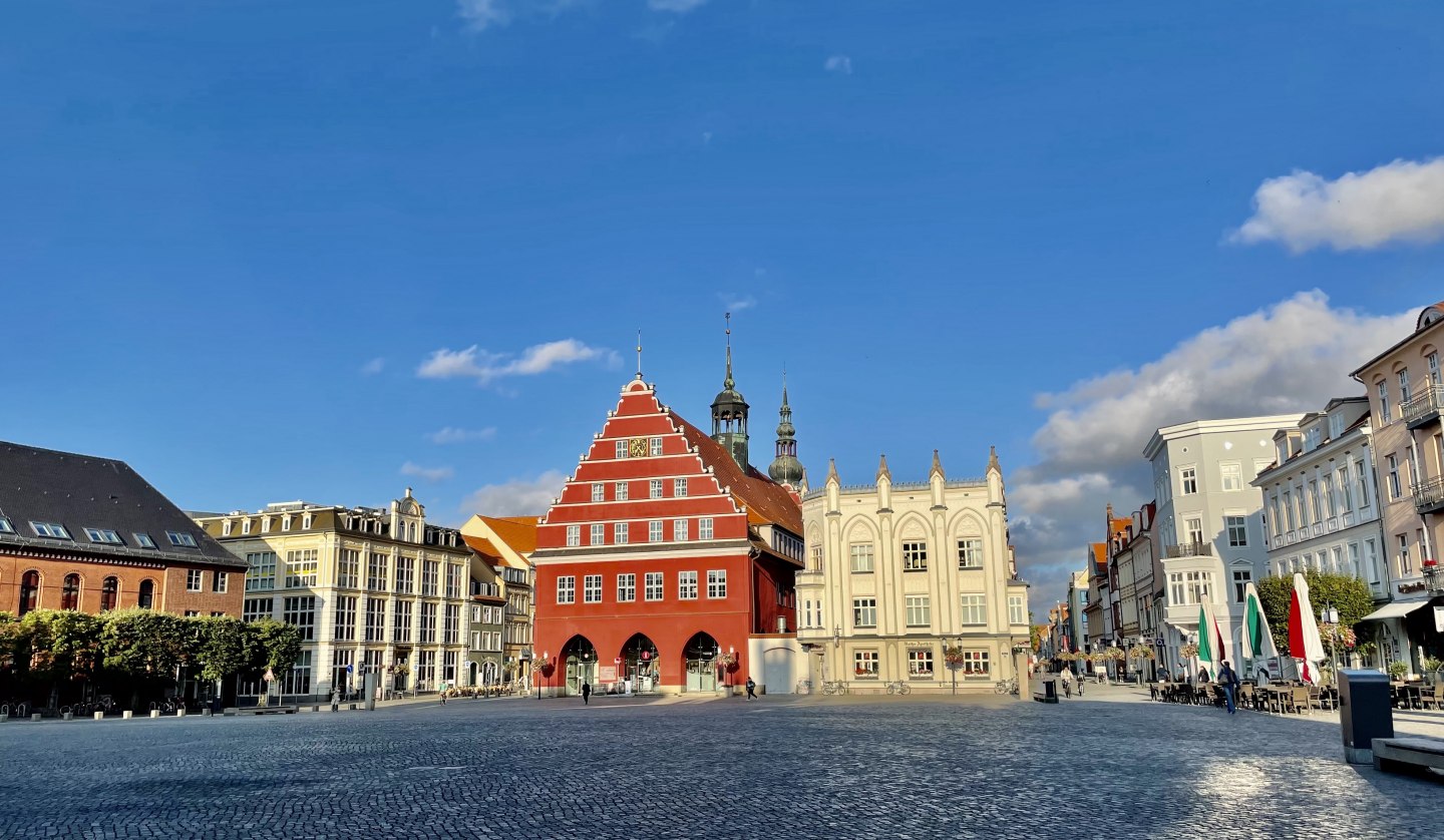 Marketplace Greifswald, © Gudrun Koch