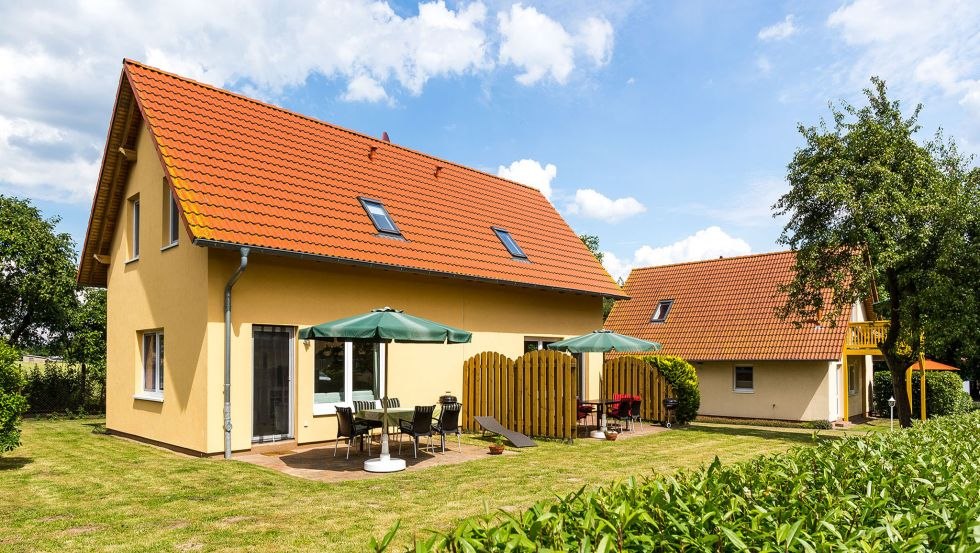 Outdoor area of the vacation accommodation in Groß Kelle, © Andre Pretzel