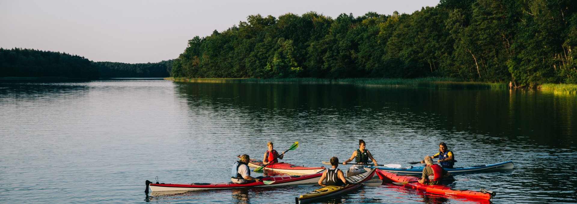 In small groups and great ambience: kayak trips and learning together, © Cherie Birkner