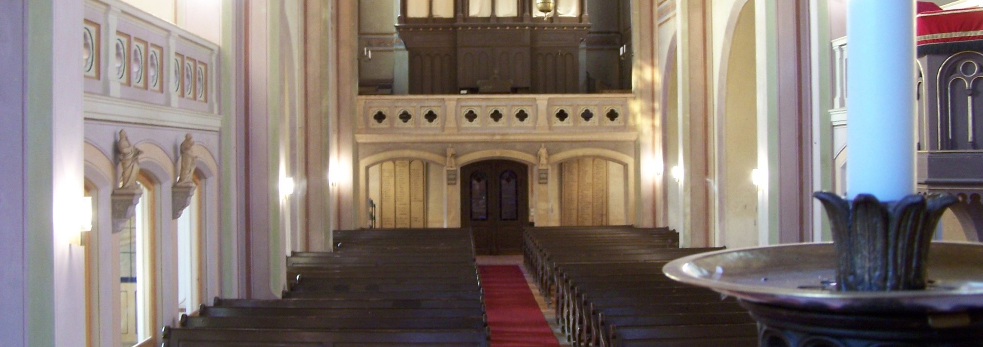 Interior view of the organ, © Kurverwaltung Feldberger Seenlandschaft