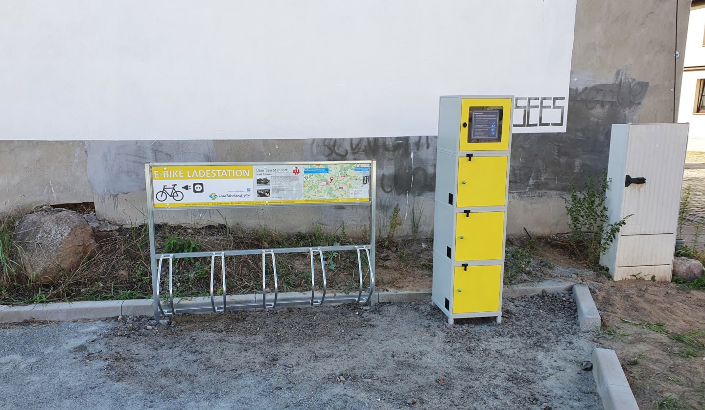 e-bike-charging-station-tribsees, © Amt Recknitz-Trebeltal