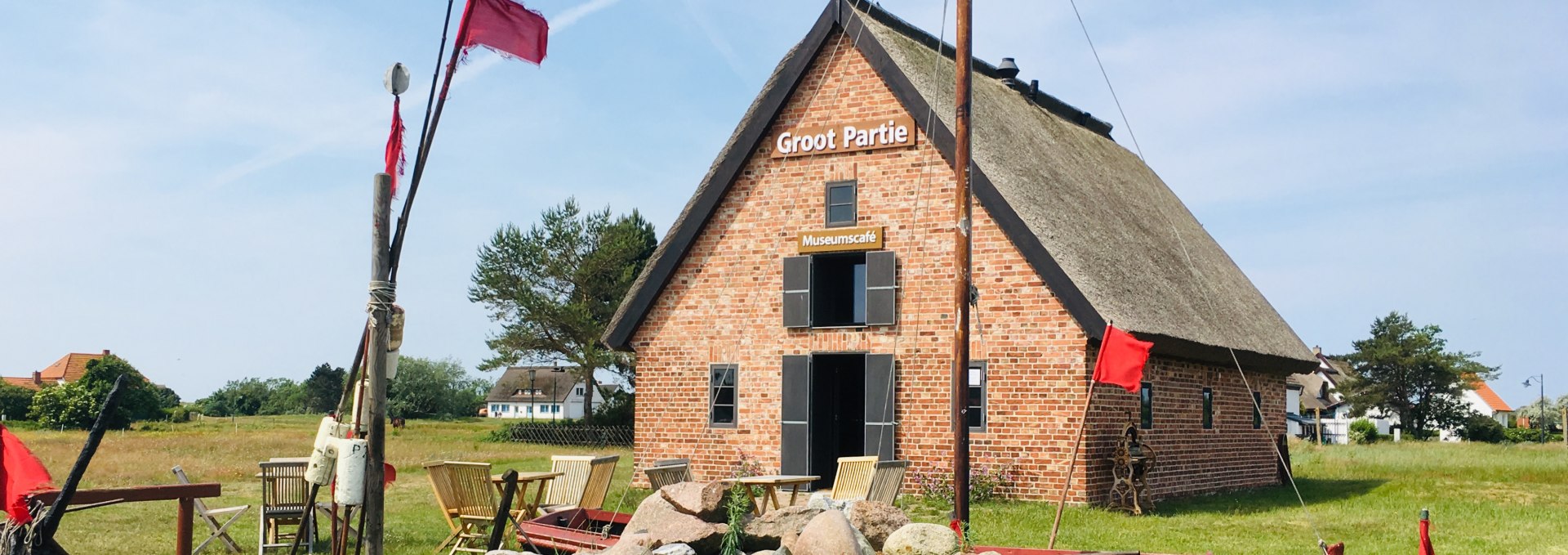 Cage shed "Groot Partie" (summer 2019) in Neuendorf, © Fischereimuseum in Neuendorf