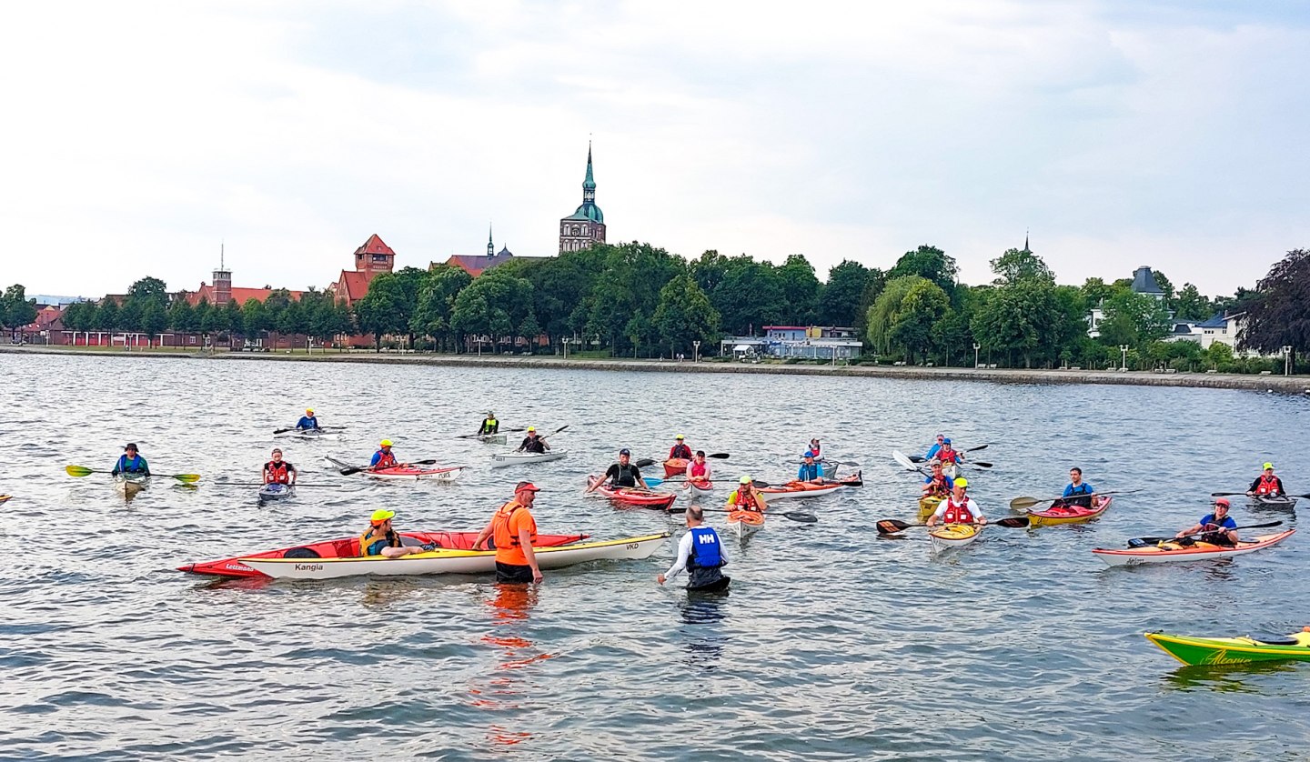 Training with the paddling professional, © paddelprofi.com / Kredl