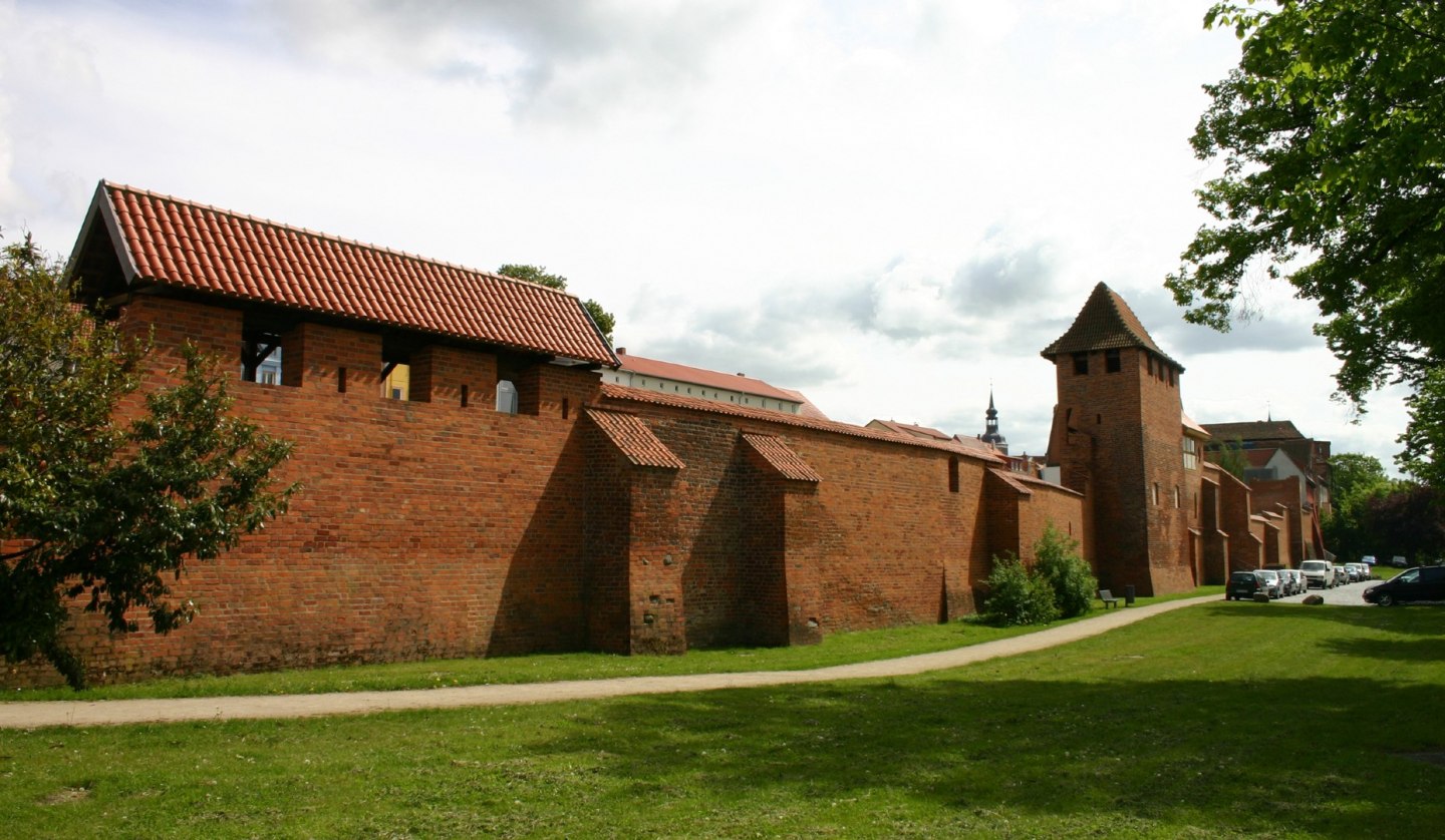 City wall, © Tourismuszentrale Stralsund