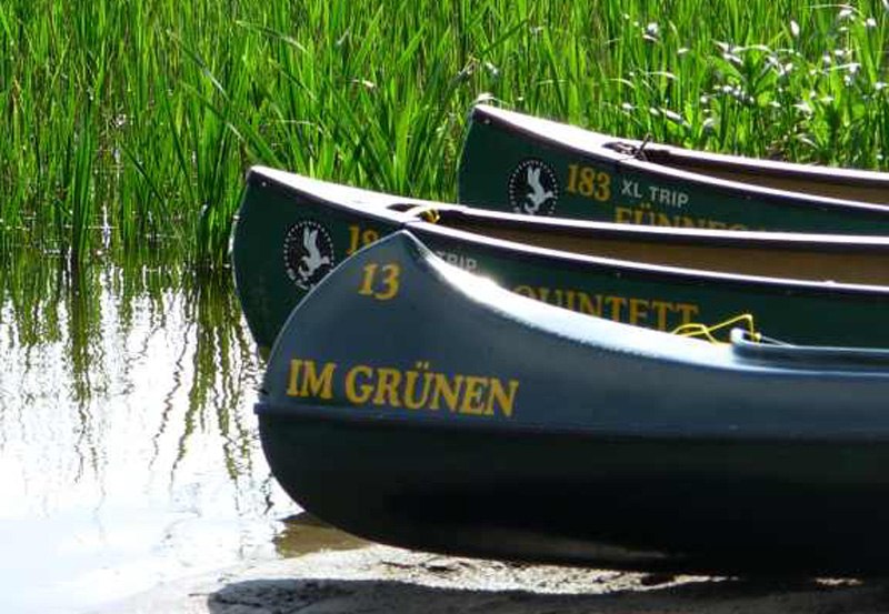 Canoe station Mirow, © Nationalparkamt Müritz