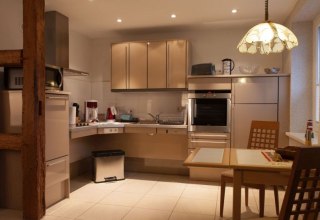 Accessible kitchen in the accessible vacation apartment in Dierhagen, © Martin Schweitzer