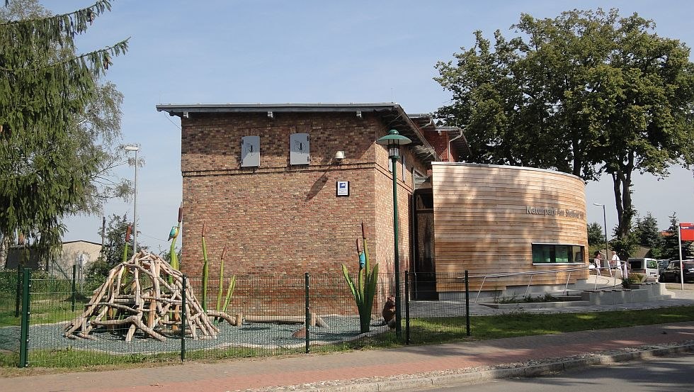 In the nature park station in Eggesin the guest receives a lot of information about the nature park "Am Stettiner Haff" (On the Szczecin Lagoon Nature Park), © Angelika Michaelis