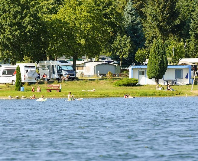 4 star campsite on Lake Krakow, © Frank Eilrich