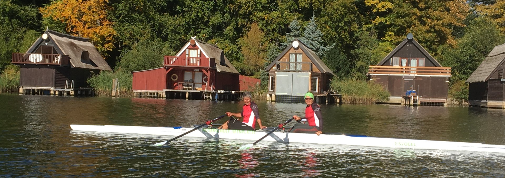 Break in Petersdorf Lake, © Ruderschule Seenplatte GbR