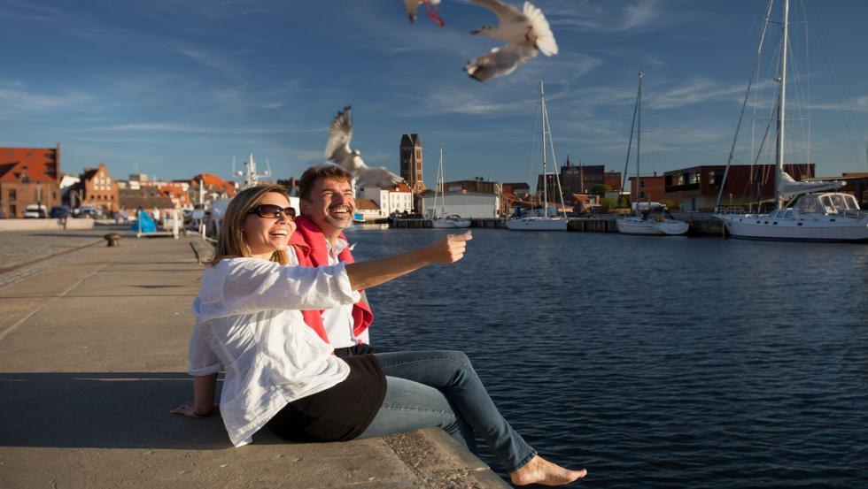 On the quay edge at the Old Port, © A. Rudolph