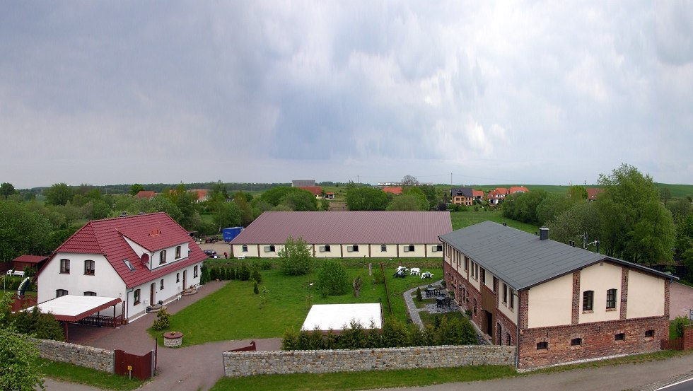General view of the vacation apartments and equestrian facility Stechow, © Ruth Stechow
