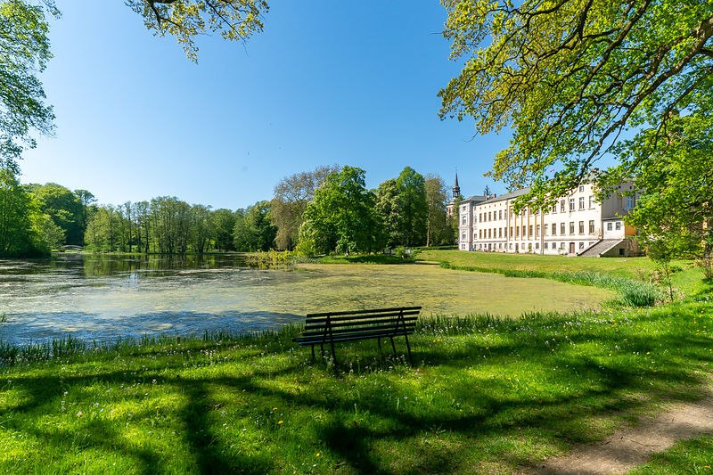 Semlow castle garden view, © Schloss Semlow A. Hantke