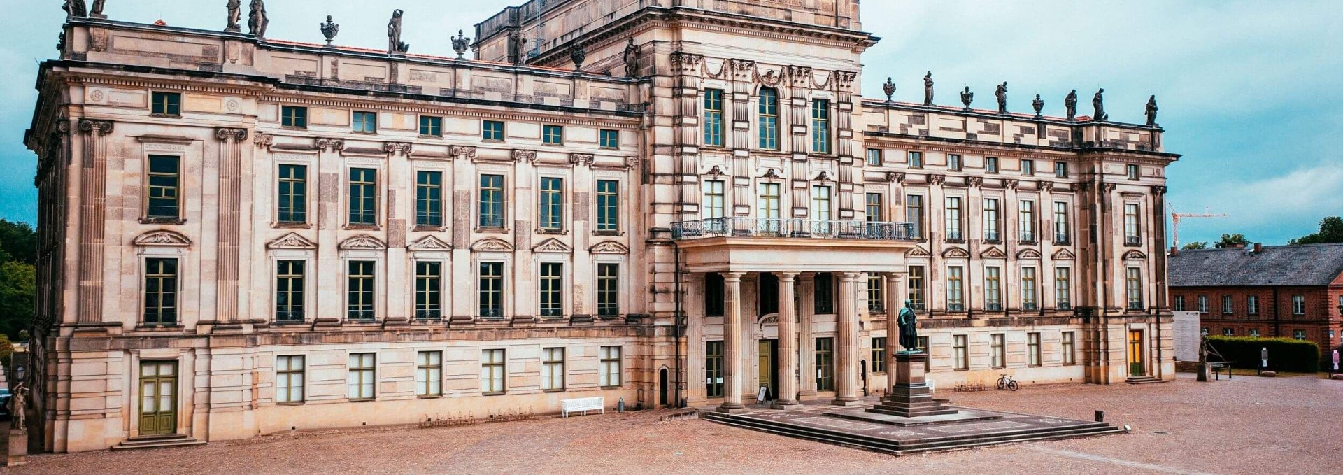 Aerial view of Ludwigslust Castle, © TMV/Friedrich