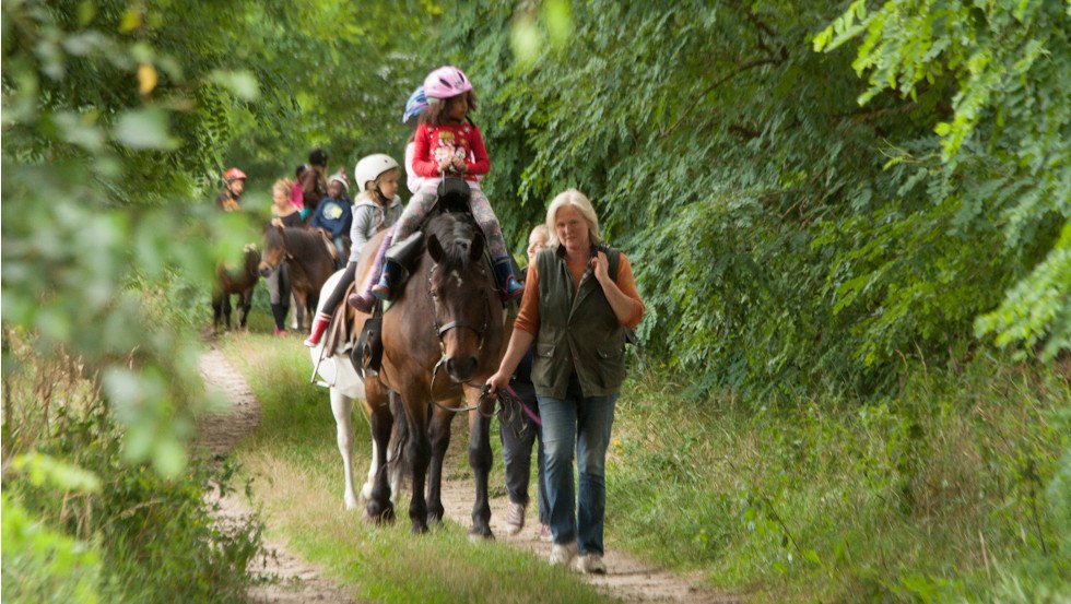 Vacation in the countryside with pony tours, © Landurlaub Diemitz/ Renate Strohm