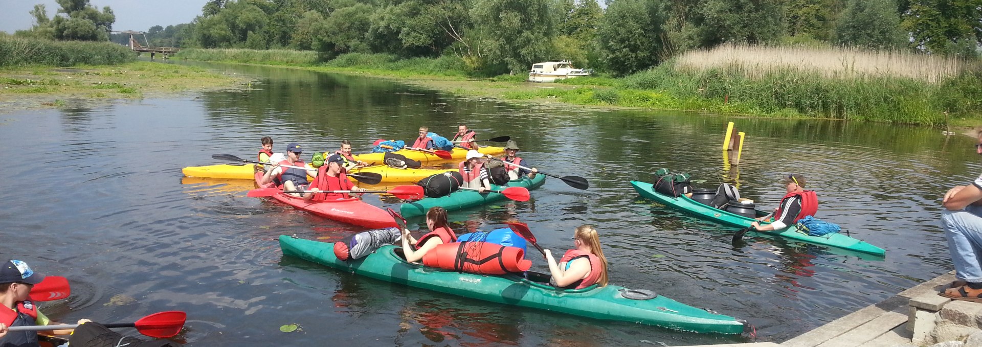 Canoe tour, © Jugendgästehaus "Graureiher"