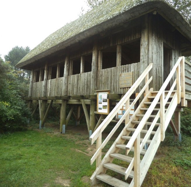 Tankow bird watching platform on the island of Ummanz, © Tourismuszentrale Rügen