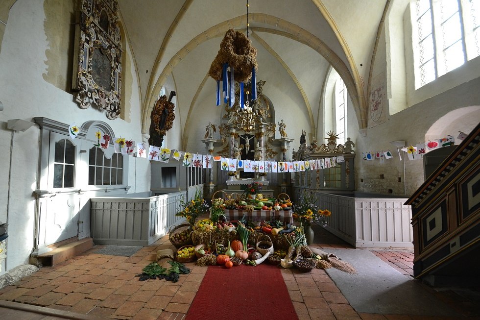 St. Catherine's Church in Trent on Rügen - Thanksgiving -, © Tourismuszentrale Rügen