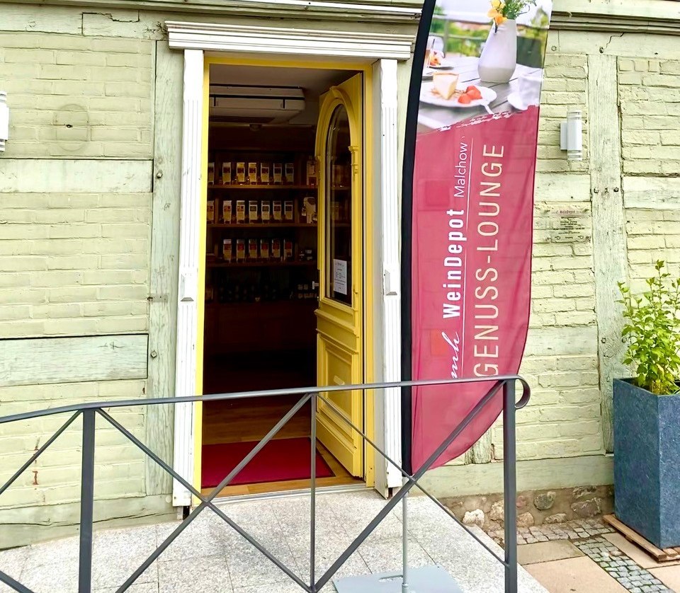 Entrance to the WeinDepot Malchow, © Mirko Henschler