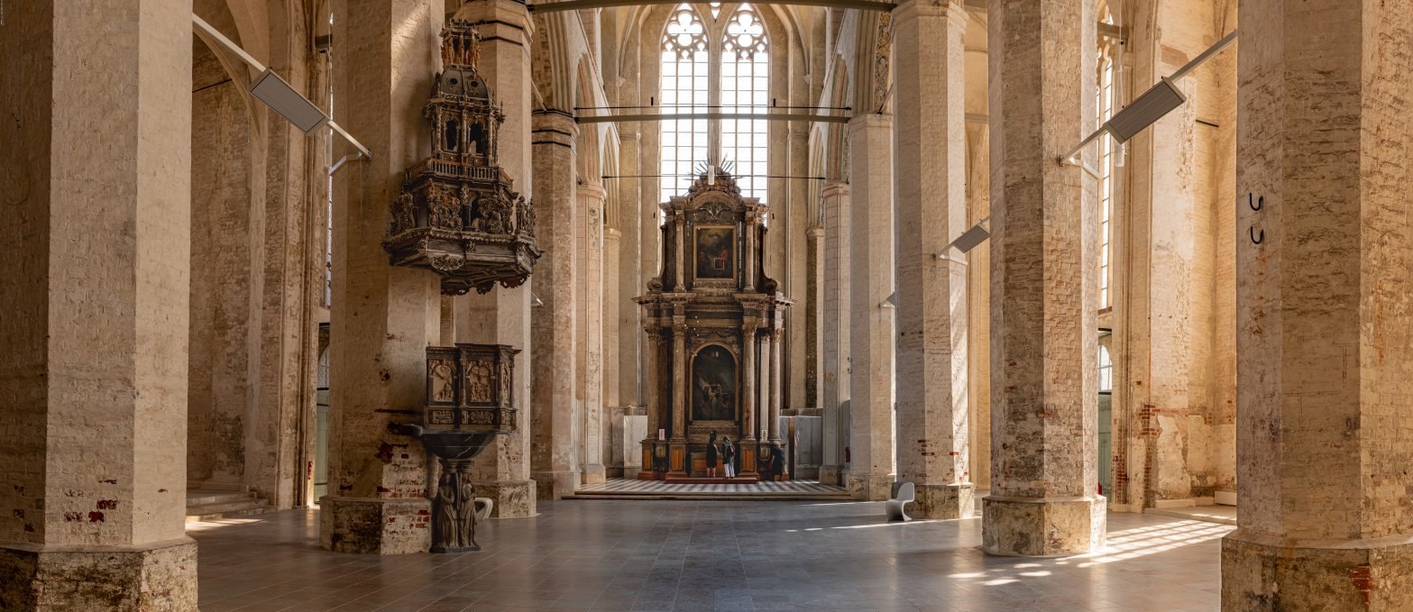 Altar in the church of culture St. Jakobi in Stralsund, © TMV/Tiemann