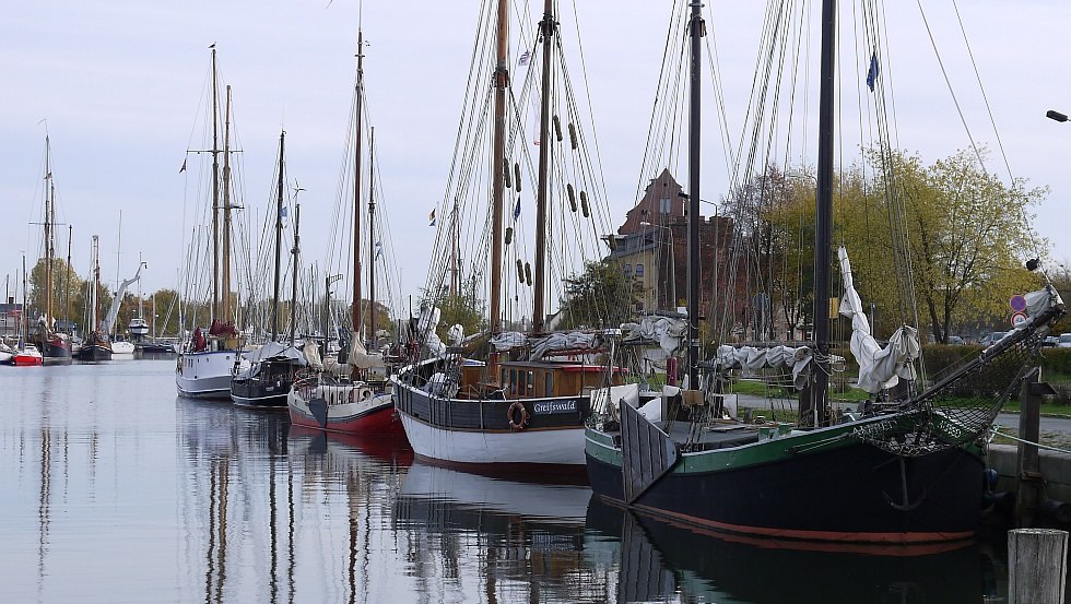 Some of the ships and boats in the museum harbour are more than 100 years old, © Sven Fischer