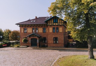 Dargun station exterior view, © BAHNHOF Dargun