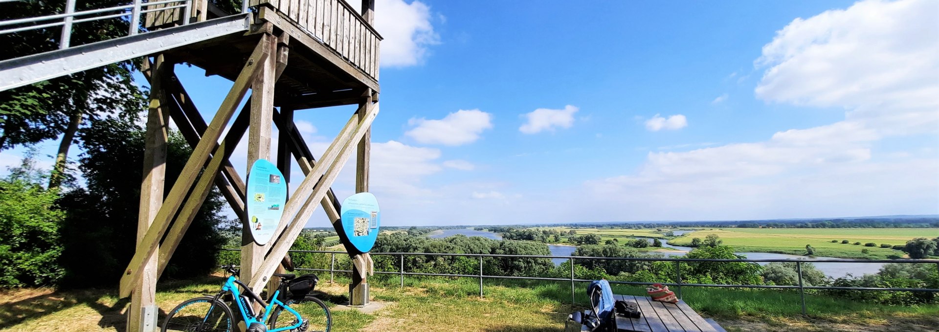 Observation tower Elwkieker Boizenburg, © M. Lenthe