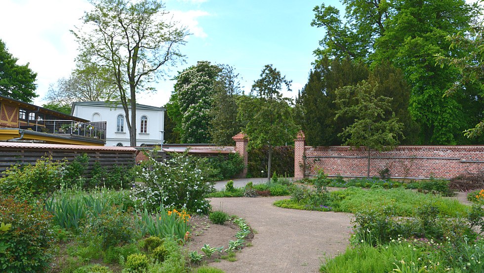 Entrance area of the kitchen garden in Schwerin, © Tourismusverband Mecklenburg-Schwerin