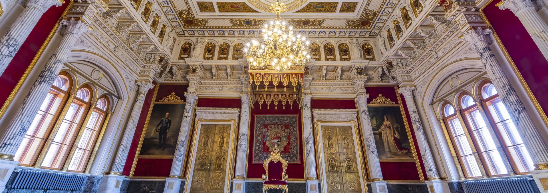 Throne Room at Schwerin Castle, © SSGK MV / Timm Allrich