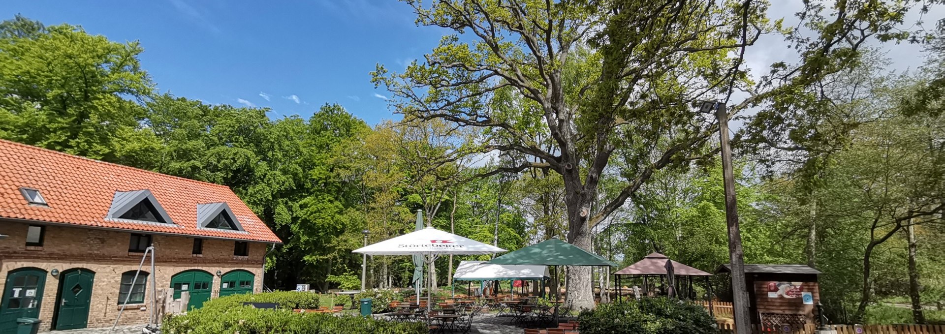 Beer garden, © Schlösschen