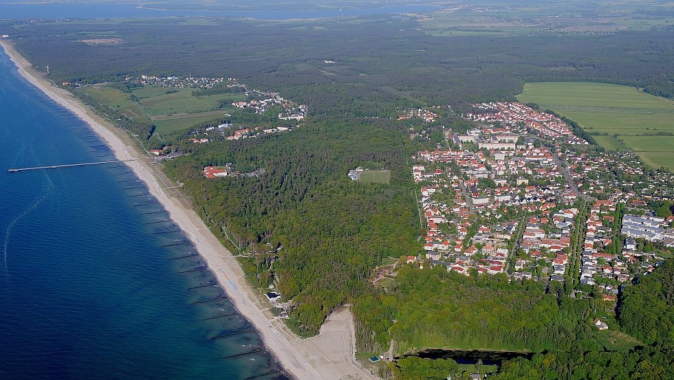 Aerial photograph of Graal-Müritz, © Tourismus- und Kur GmbH