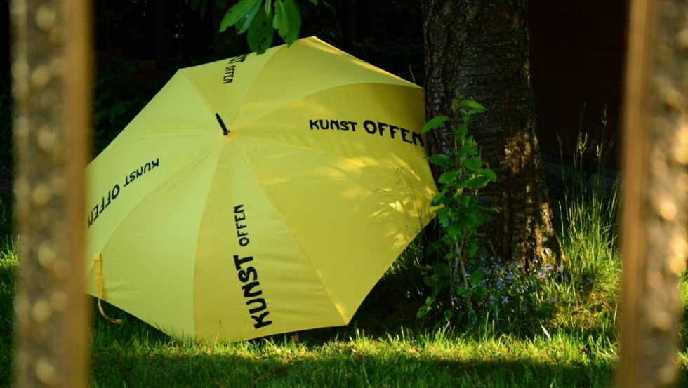 Art Open - Yellow Umbrella (Iconic Image), © Tourismusverband Mecklenburg-Schwerin