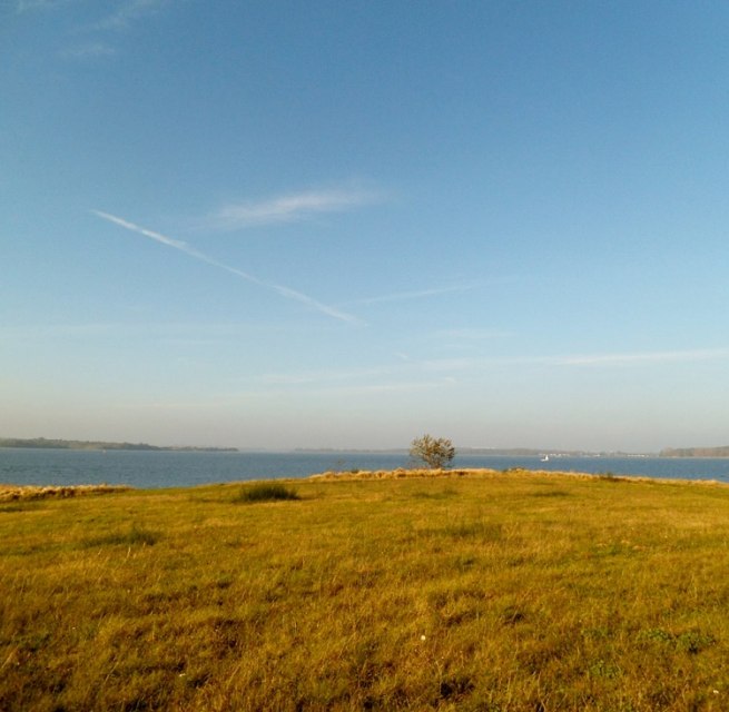 View from the Prosnitz redoubt in the direction of Stralsund., © Tourismuszentrale Rügen